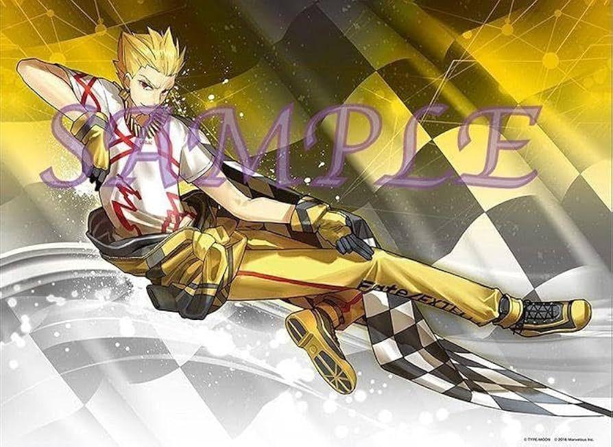 

[USED] Fate Gilgamesh Racing Tapestry