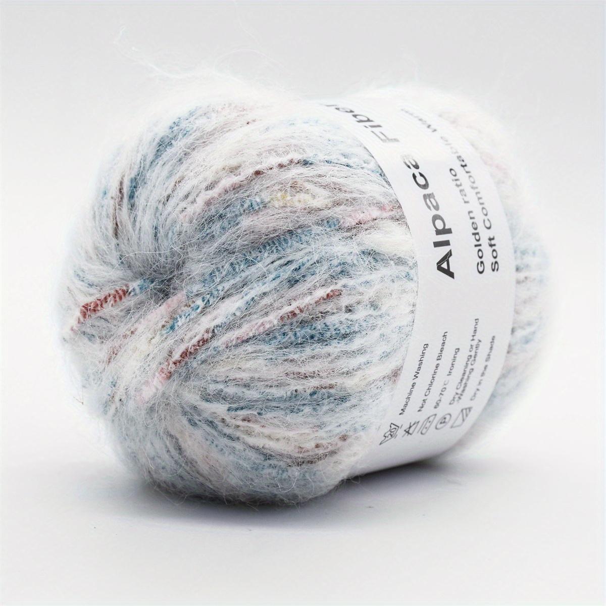 

Набор из 6 мотков мягкой пряжи из смеси кашемировой шерсти и акрила (50 г/280 м в мотке) Многоцветная пряжа для вязания свитеров спицами/крючком 3,5-4,5 мм ручной работы