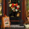 DIY Christmas Miniature House Kit LED Mini House Craft Toy with Furniture