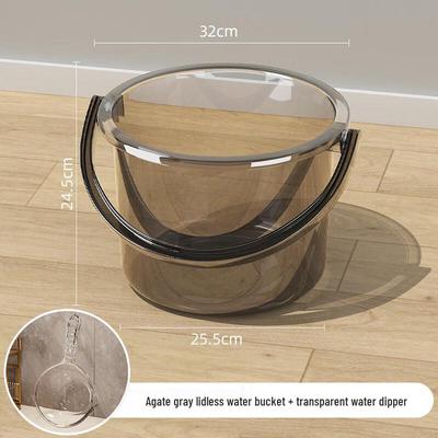 Household Transparent Water Storage Bucket