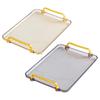 Creative Serving Tray, Plastic Platters for Home Countertop Lunch Coffee Dessert