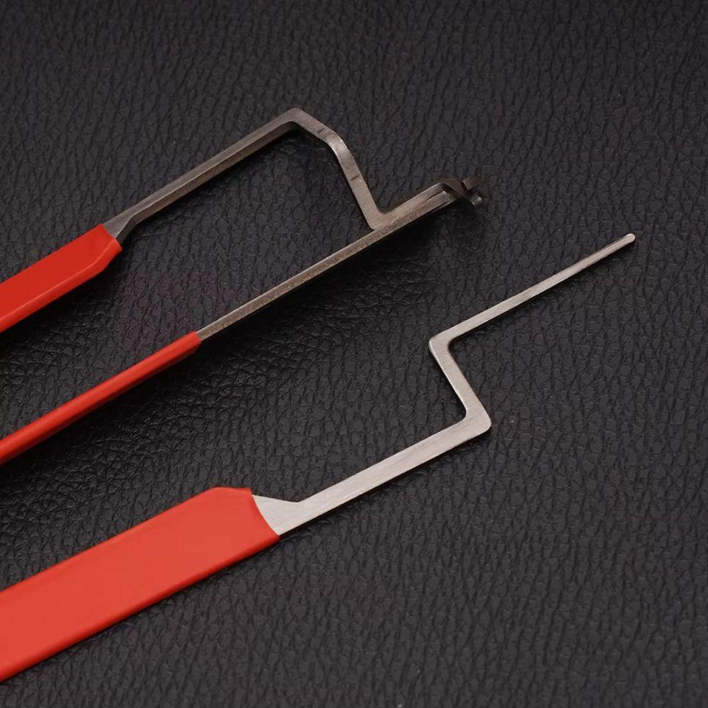 Set de Lock Picking Anti-alunecare Profesional Chei Deschidere Ușă Instrument Deblocare Ferestre Casement Unealtă de Mână