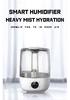 4L Large Capacity Smart Humidifier with Aromatherapy, High Mist Output for Indoor Air, Compact Mini Desktop Design