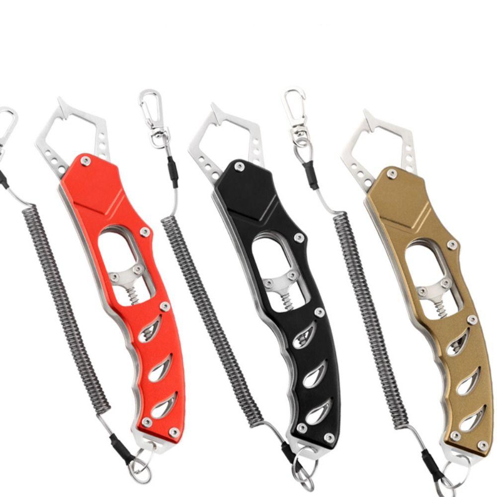 Catch Fish Fish Nose Pliers Aluminum Zinc Zinc Alloy Fishing Lip Grip Grabber Fishing Harpoon