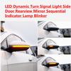 For VW Volkswagen Golf 7 Jetta MK7 19 VII MK7 Golf 7.5 GTI R Touran LED Dynamic Turn Signal Blinker Side Mirror Indicator Light