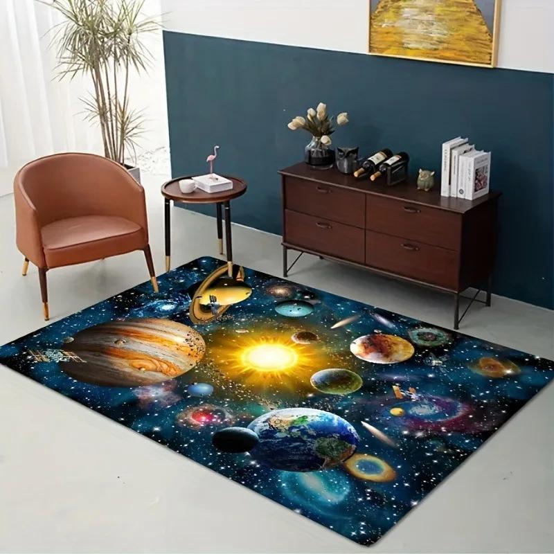 1PC Pumpkin pattern Door Mats Kitchen Rugs Non-Slip Pop arts design Living room Rugs Bath Mat Carpet for Home Sink Laundry Decor