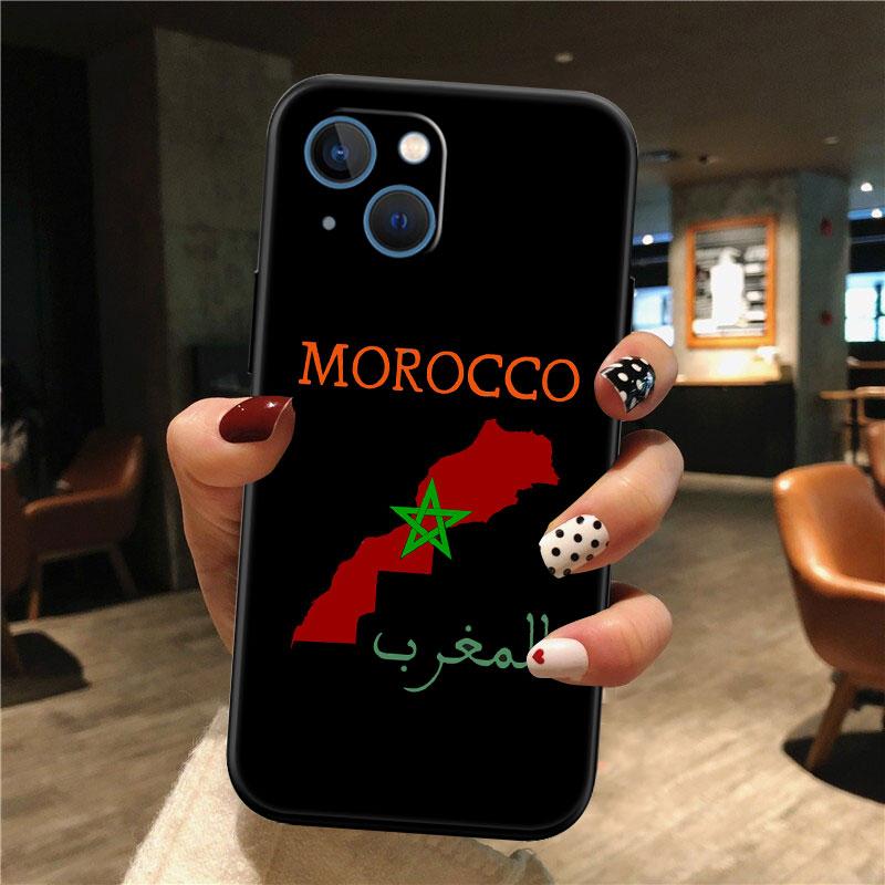 IK48 Morocco Flag Passport New High-End Shell Phone Case for Redmi Note 8 9 Pro Max 9S 9T 9C NFC 8T 8A 10A A4