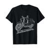 SImson Schwalbe Oldtimer Moped Design T-Shirt vintage Gewaschen Grafik Weich Leicht Lässig Stret