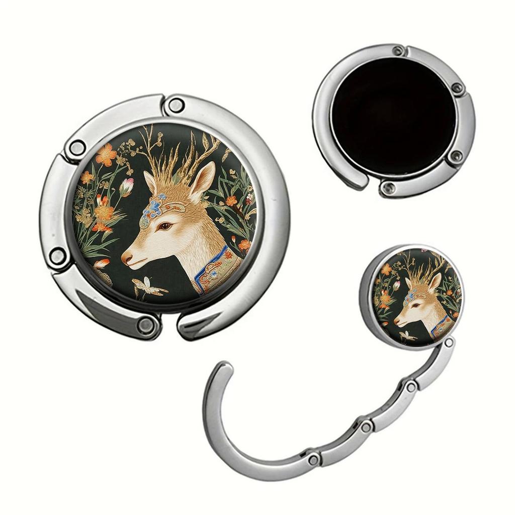 Portable Flower Butterfly Table Hook for Handbags & Outings