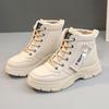 Stivali Moda Donna Primavera Autunno Tuttofare Sneakers con ZIP Alta Qualità Comodi Aumento Scarpe Casual Stivale da Neve Botas De Mujer