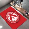 Red and White Royal KVK Logo suitable as a non-slip mat for the living room or bedroom sofa