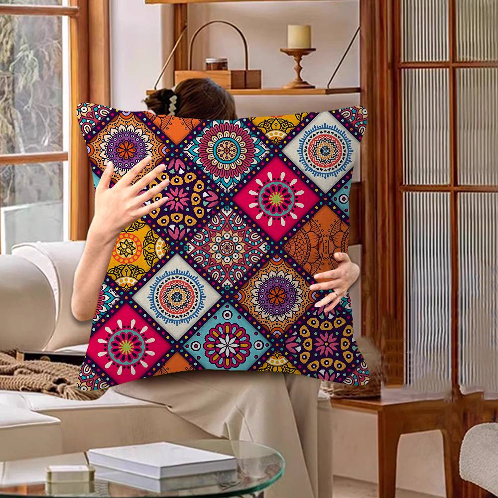 Badik Indonesia Batik Design Pillow Anime Pillow Sofa Bed Head Pillow Cover Cushion Cover 45x45 Cm Fashion