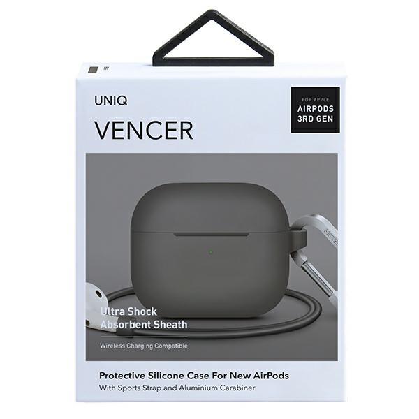 Etui do AirPods 3 Uniq Vencer Silicone Beżowy