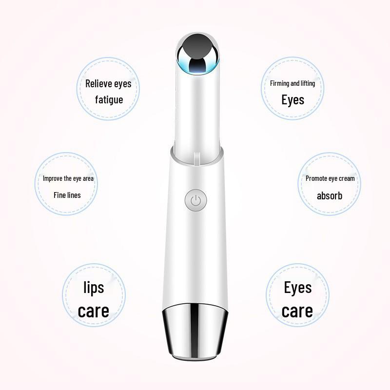 Cross-Border Eye Massager: Vibration, Heating, Essence Import - Reduces Dark Circles