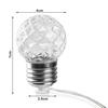 2 Modes Solar Bulbs String Lights Waterproof 10 LED Globe Lights Clear Bulb Outdoor LED Decorative Li
