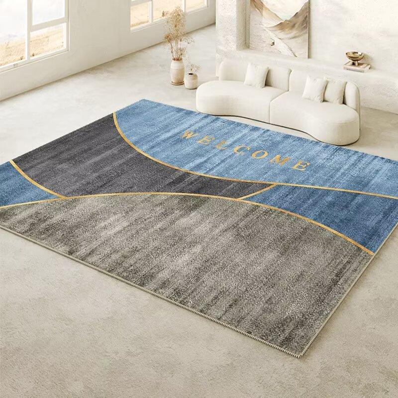 Abstraktní Velké Koberce do Obývacího Pokoje Moderní Lehký Luxus Dekorace Ložnice Koberce 200x300cm Přizpůsobená Podložka na Podlahu Koberce do Společenské Místnosti