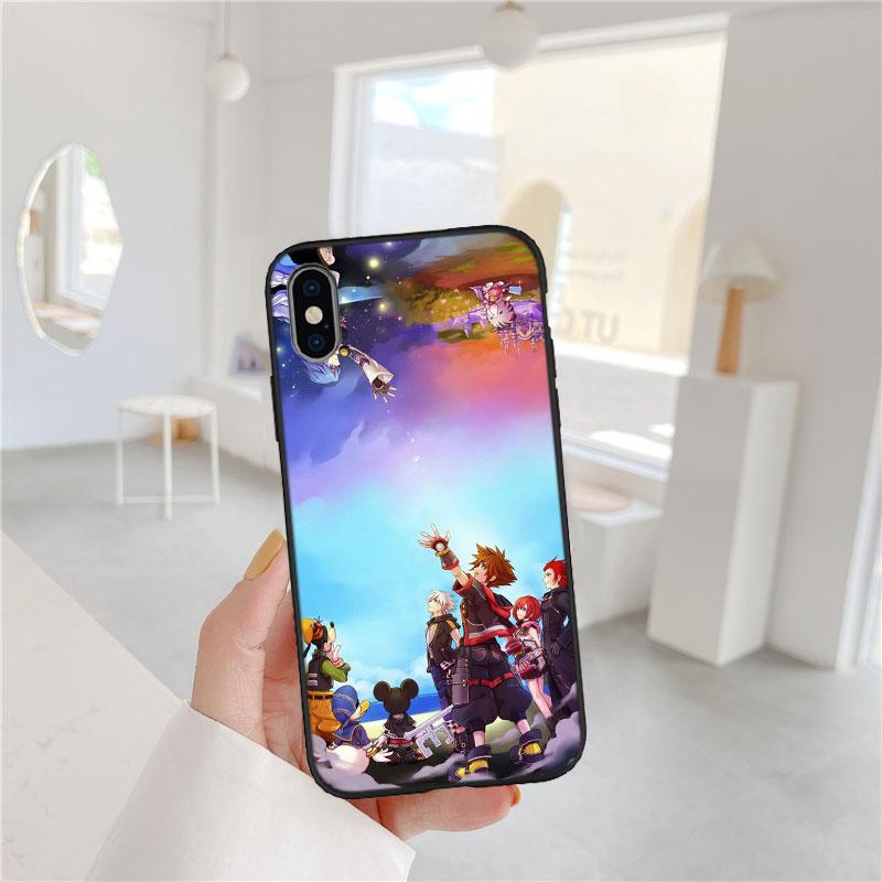 CJ73 Kingdom Hearts Soft Shell Phone Case for Redmi Note 13 14 Pro+ Plus A3 A3X 13X 13C 13R 14S 14C 14R