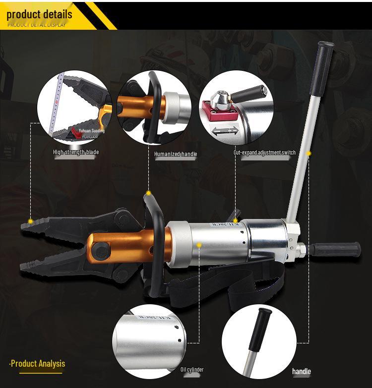 Multifunctional Portable Hydraulic Expander & Shears Tool