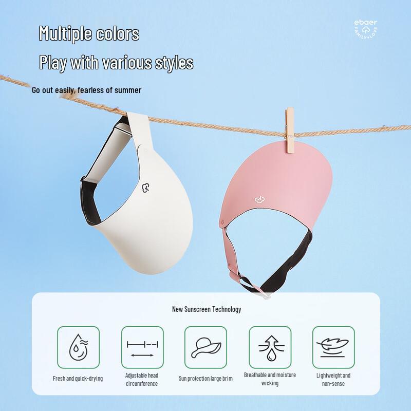EBAEREBAER UV Protection Summer Sun Hat for Kids & Adults