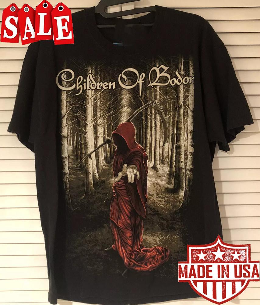 Children Of Bodom Смерть Желает Тебя Подарок для Фаната S-2345XL Футболка Унисекс Футболка S
