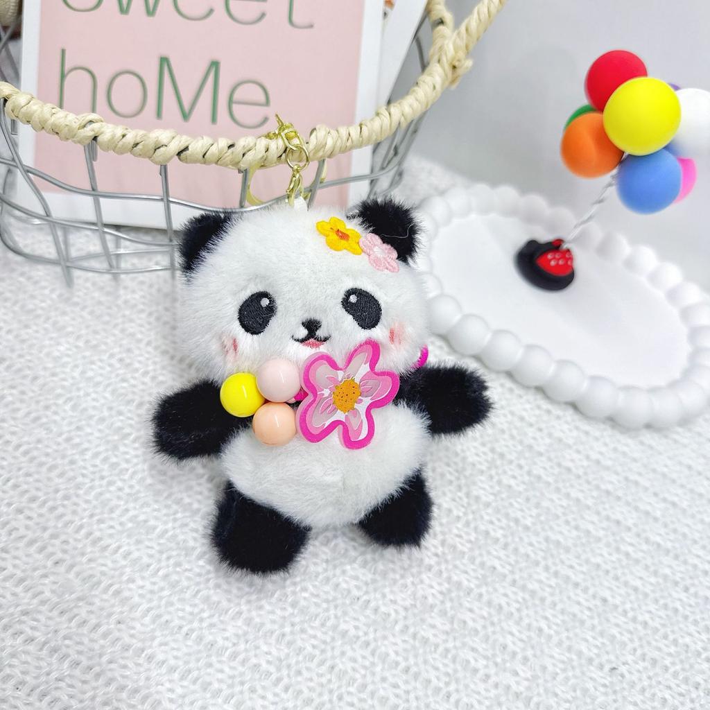 Cute Panda Pendant, Teddy Bear Doll Pendant, Panda Keychain, Chengdu Panda Gift