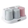 Toothbrush Cup Holder, Multi Functional Storage Easy Cleaning Holder for Travel ,