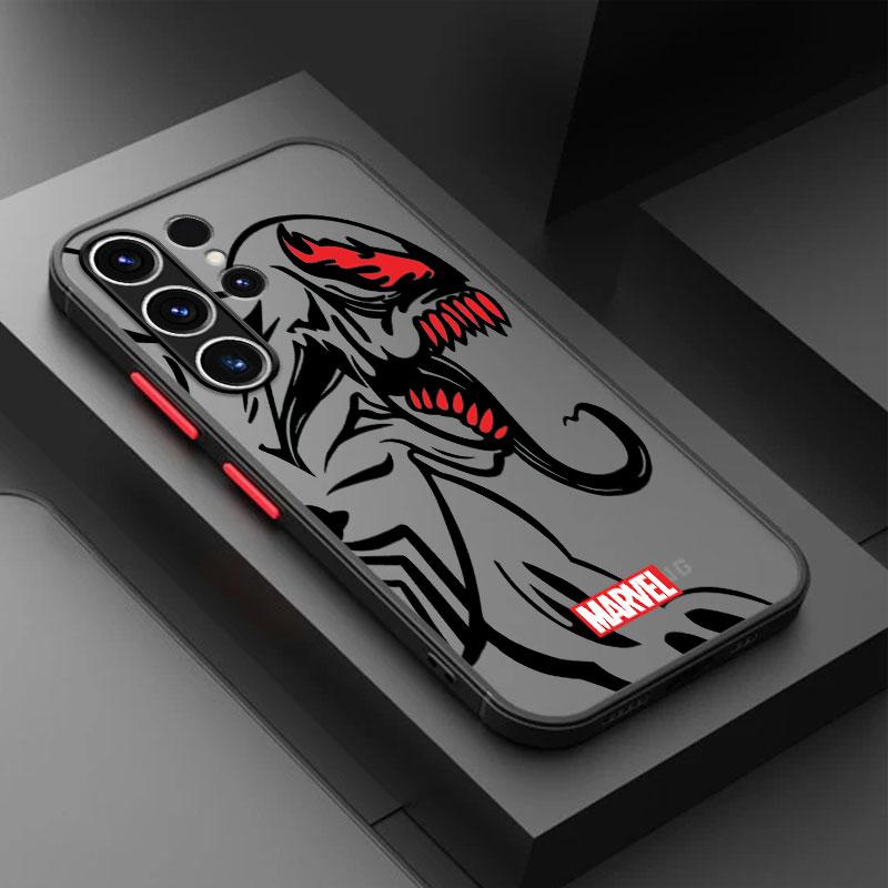 Αντικραδωδική Θήκη για Samsung Galaxy S22 S9 S20 FE S23 Ultra Note 20 S23 FE S21 S24 Plus S10 Plus Marvel Spiderman Ironman Κάλυμμα