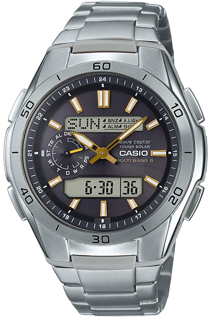 

Мужские радиоуправляемые часы Casio Wave Ceptor Solar WVA-M650TD-1A2JF