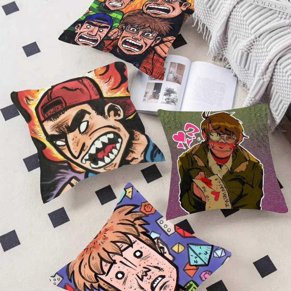 Anime Eltingville Club Pillow Cover Sofa Cushion Cover Home Room Decoration Children Gift