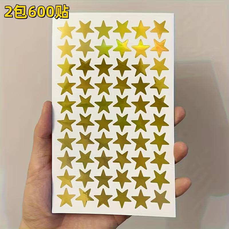 600 Small Golden Star Stickers for Rewards Reward Stickers Reward Labels Star Stickers Gift Bags Envelope Seals Party Decoration