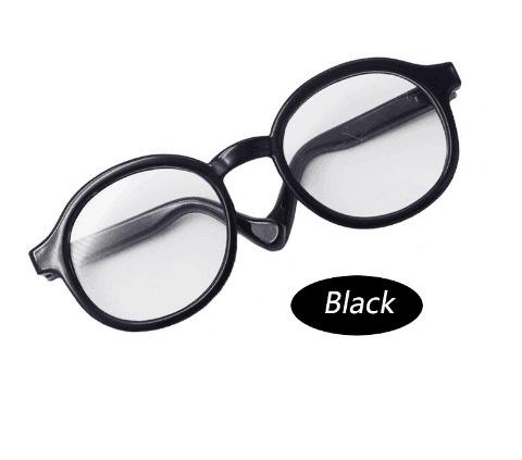 High Quality 6.5/9cm Transparent Plastic Glasses for 1/8 1/6 1/3 1/4 BJD for Labubu MSD SD Plush for EXO Doll Sun Glasses