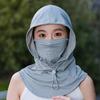 With Shawl Head Cap Breathable Sunscreen Hat New Head Wrap  Outdoor Sports