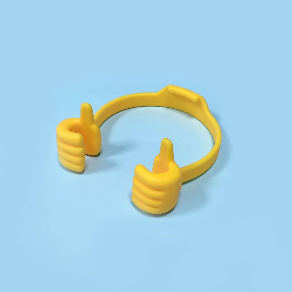 Creative mobile phone holder, thumb holder, desktop holder, portable holder, digital, cute holder.