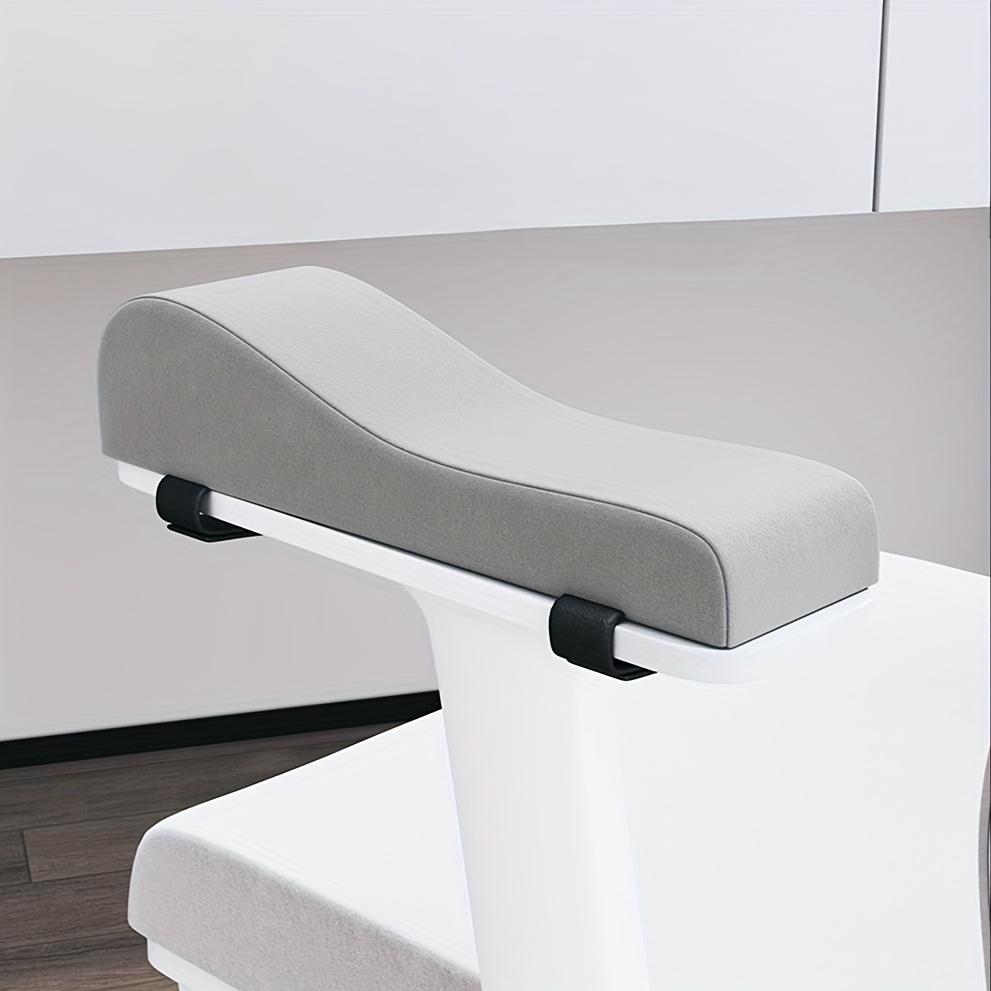 2 ks Měkká sada polštářků na područky kancelářské židle, Podložky pod područky pro židle, které lze přivázat k židlím, Pohodlné polštářky na područky kancelářské židle