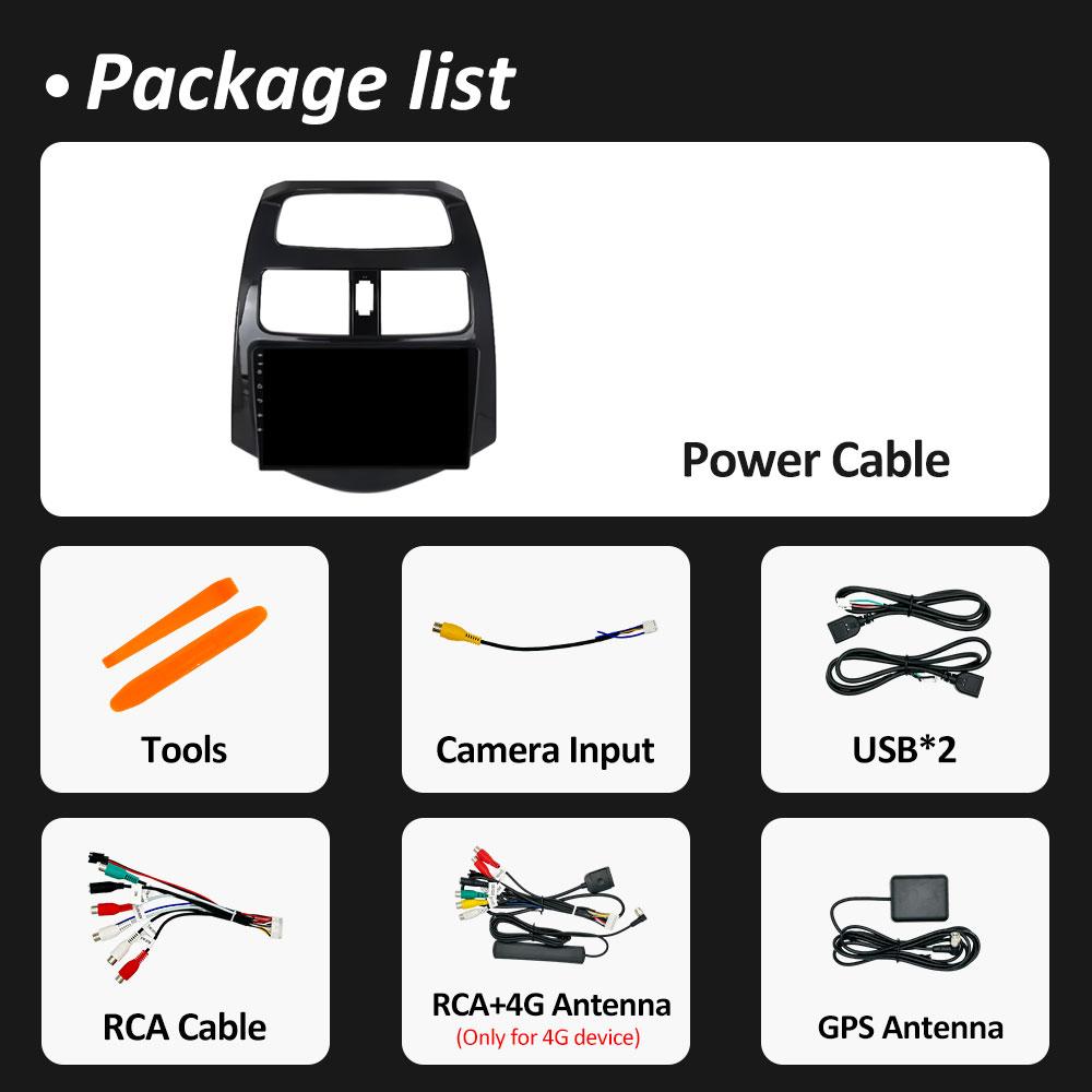 Intelligent System GPS Navigation For Chevrolet Spark Beat Matiz Creative 2009 2010 2011 - 2016 Cooling fan Android Auto No 2din