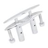 Expandable Stainless Steel Boat Cleat Having Smooth Ergonomic Finish Ideal For Limited Areas On Vessels