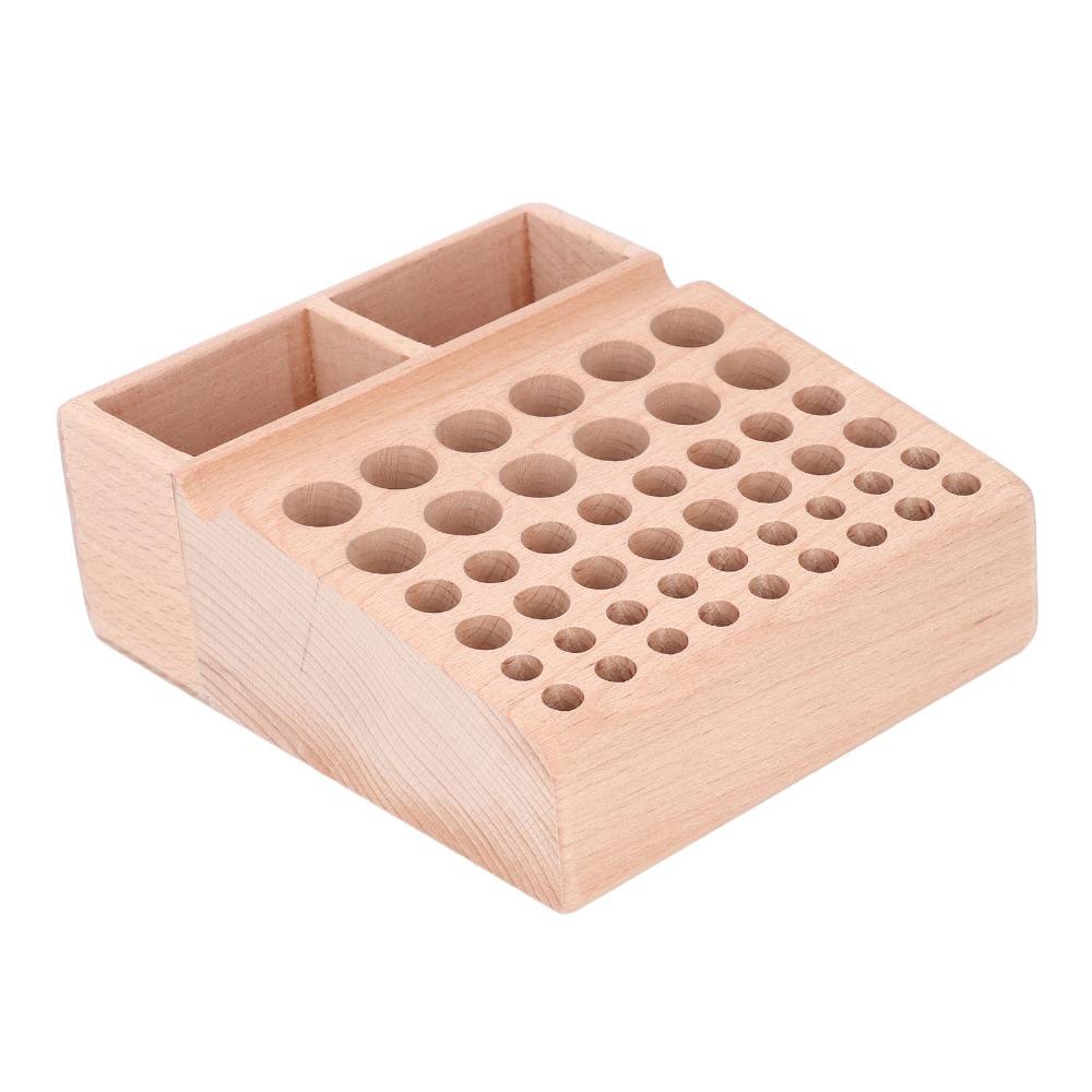 With Grooves Leather Craft Tool Holder 46 Holes Leather Holder Tool Crafting Organizer