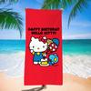 Cute Cartoon Printed Microfiber Beach Towel Quick Dry Soft Absorbent Bath Towel For Seaside