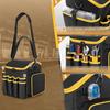 Wear-resistant Tool Kit Portable Tool Tote Bag Black Color Tool Bag  Electrician Use