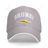 Baseball Cap Brunei EST Independence Day Unisex Women Unisex Hip Hop Sandwich Caps Snapback Golf Hat Fishing