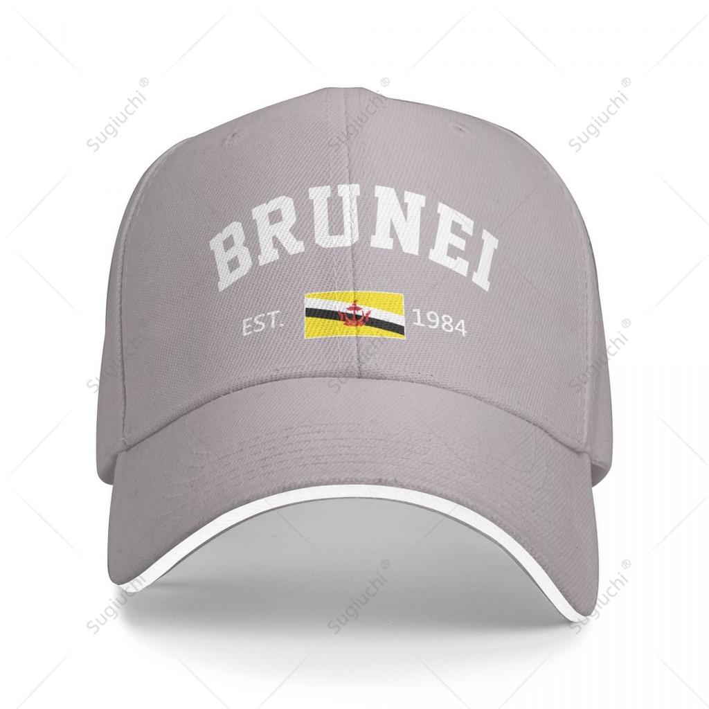 Baseball Cap Brunei EST Independence Day Unisex Women Unisex Hip Hop Sandwich Caps Snapback Golf Hat Fishing