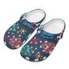Unisex EVA Travel Clogs Fun Printed Flexible Lightweight Slip On Travel Use Beach Garden Daily Walking Home Slippers Daily Wear