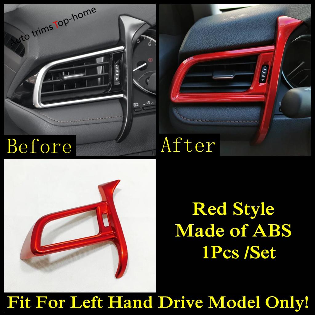 Gear Panel / Window Lift / Head Light Lamp / Pillar A Frame Cover Trim For Toyota Camry 2018 - ABS Accessories Interior Kit