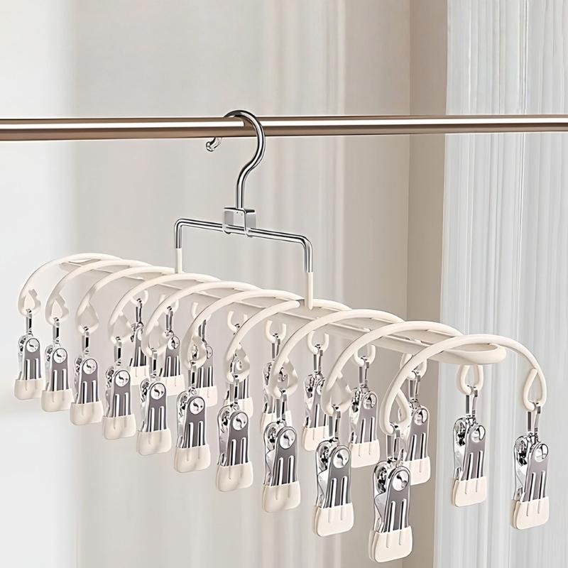Edelstahl Socken Kleider Wäscheständer 20 Clips Rostfrei Wäsche Organizer Für Innen Außen Reisegebrauch