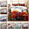 British Men's American Three-piece Bedding Set eBay3D Digital Printing Quilt Set Cool