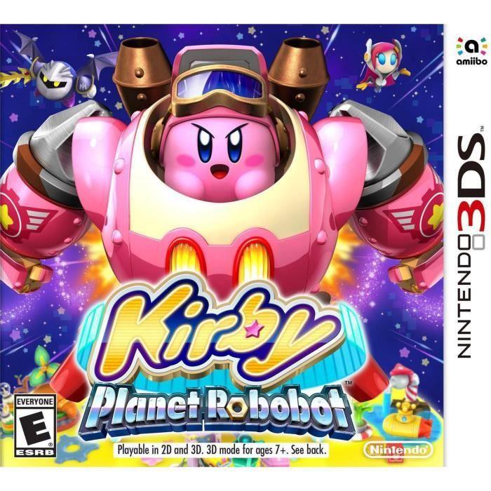 Videogioco - kirby - planet robobot - 3ds - platform - edizione standard - pegi 3+