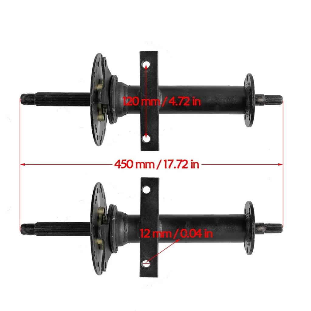 TDPRO Not a Whole Set 1000W 36V Brushless Axle or Motor Differential for Go Kart ATV Quad Buggy Golf Cart