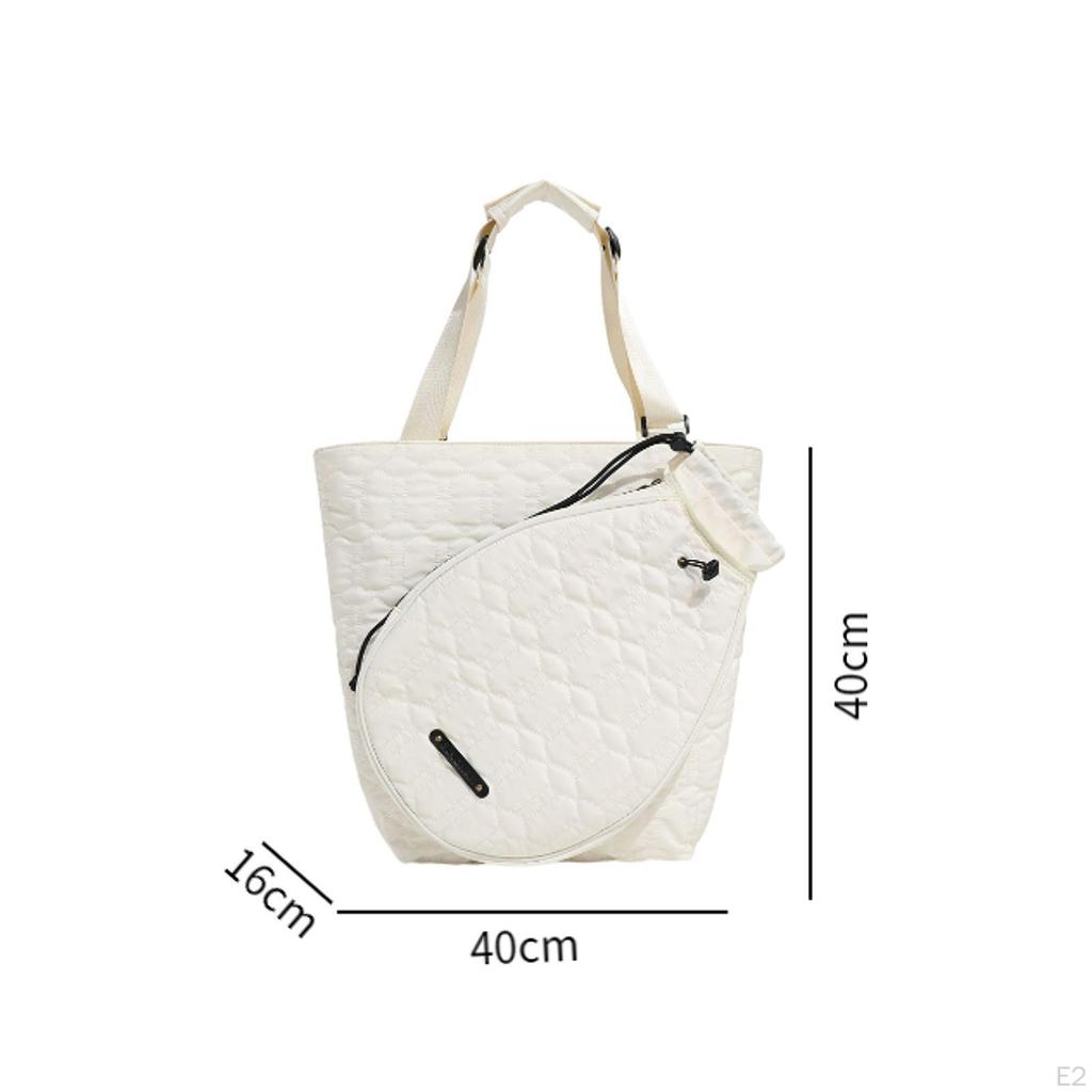 Tennis Tote Schläger Tasche Duffle Mehrzweck Einstellbare Griff Tragbare Große Kapazität Pickleball