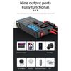 Falownik DC do AC 1500 W Falowniki do pojazdów Port ładowania USB Pojazdy Falowniki do podróży samochodem Kemping Telefony Tablety PC