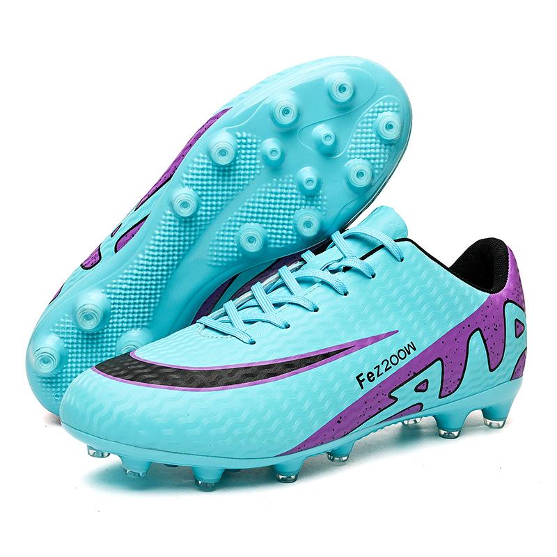 Overseas men's and women's low-top breathable football shoes indoor and outdoor sports shoes professional competition shoes